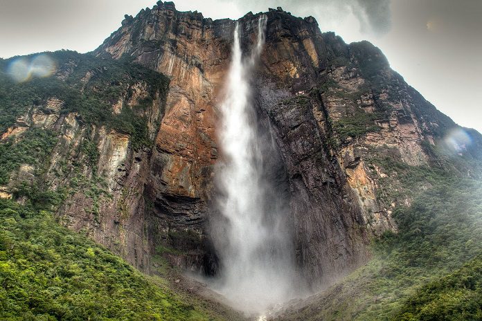 آبشار آنجل بلندترین آبشار در دنیا