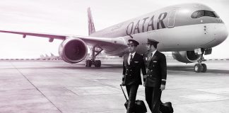 قطر ایرویز پرواز امن بر فراز آسمان