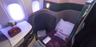 کابین لوکس قطر ایرویز در ایرباس A350 و بوئینگ 777