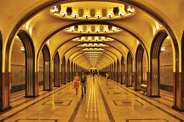 متروی مایاکوفسکایا در مسکو