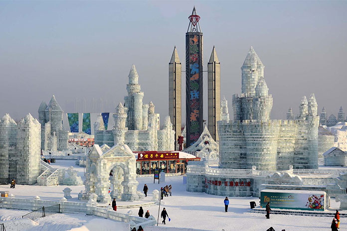 فستیوال یخ و برف هاربین - از فستیوال های مهم چین در زمستان