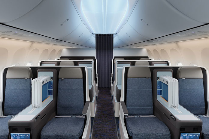 صندلی های بیزینس کلاس هواپیمای Boeing 737 MAX 8