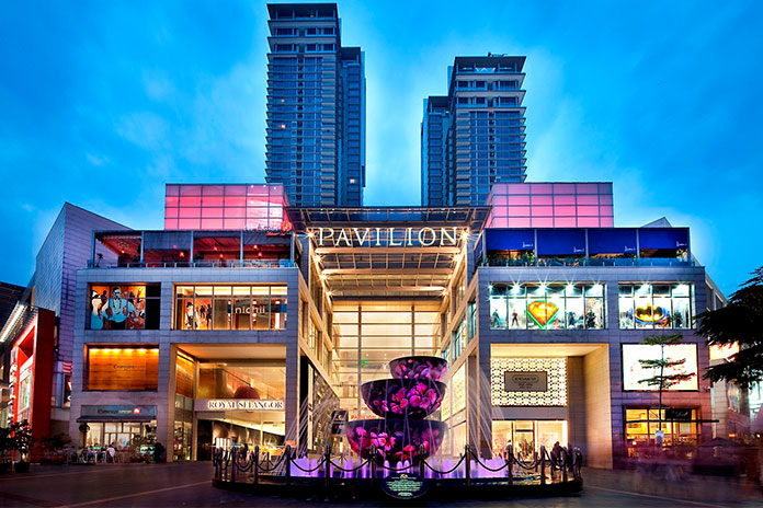 مرکز خرید پاویلیون کوالالامپور - بهترین مراکز خرید کوالالامپور‌