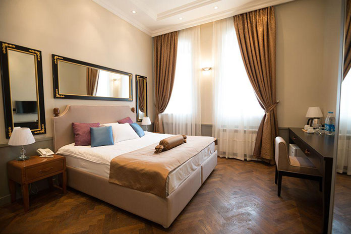 اتاق های هتل سون بوتیک باکو- بهترین هتل های باکو