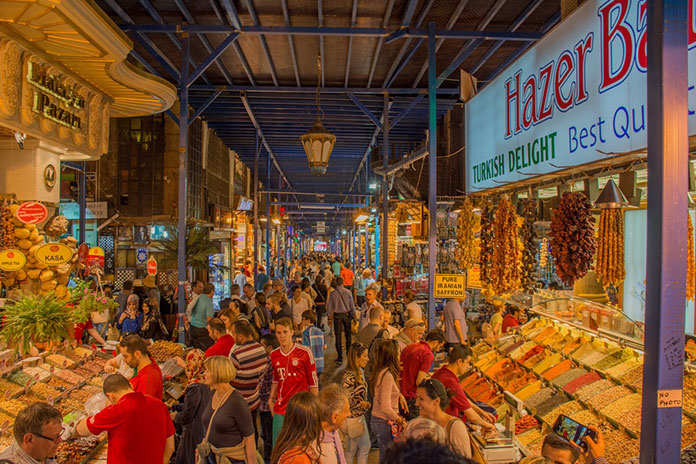 بازار ادویه استانبول - بلیط چارتر استانبول