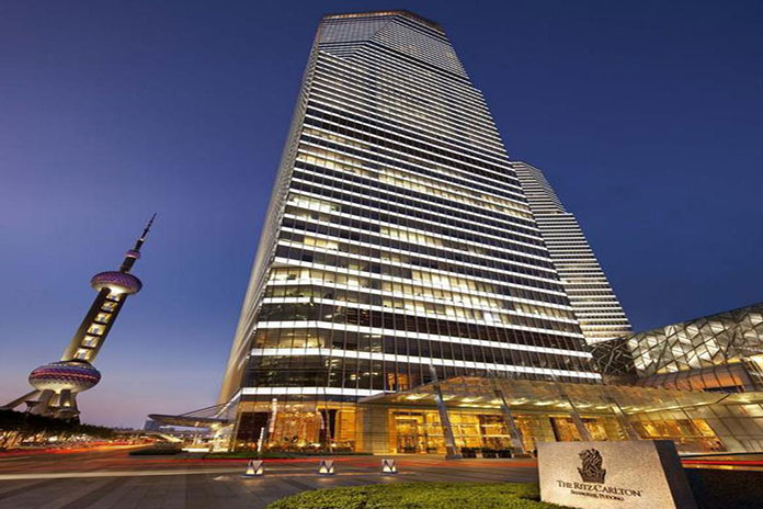  هتل ریتز کارلتون شانگهای، پودونگ یکی از بهترین هتل‌ های 5 ستاره شانگهای