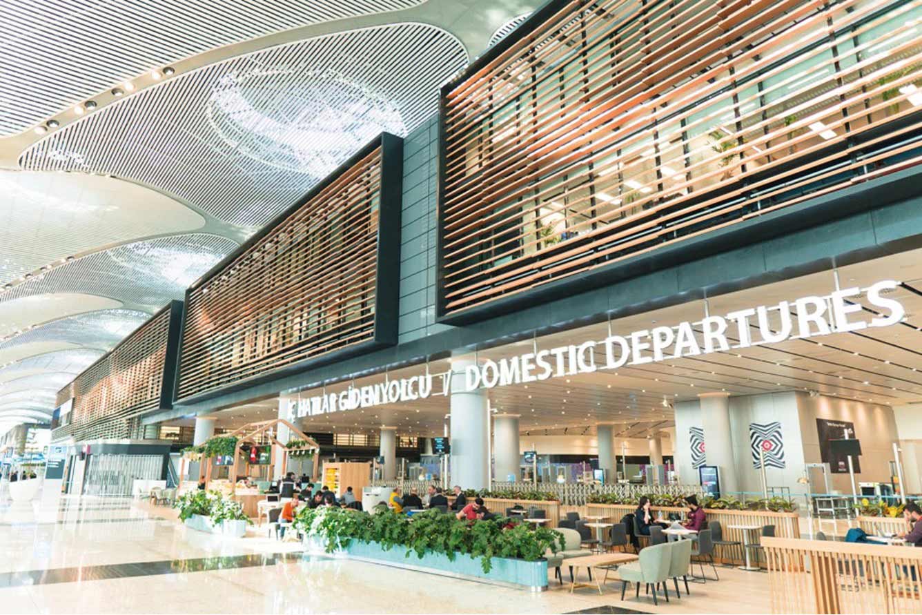 ترمینال های فرودگاه جدید استانبول