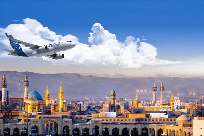 هزینه سفر به مشهد با هواپیما