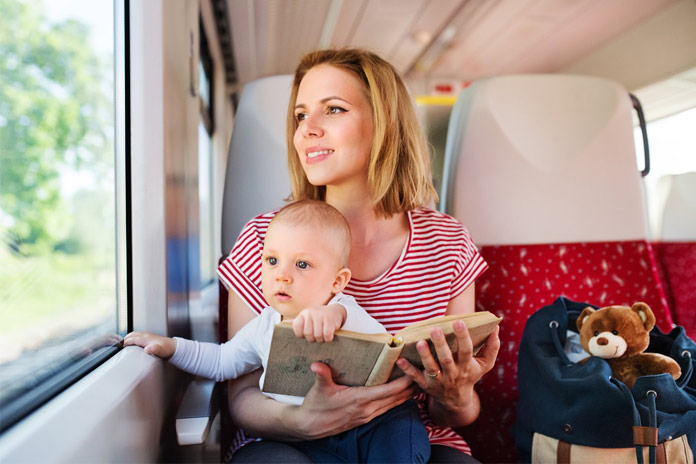 سفر با نوزاد با قطار