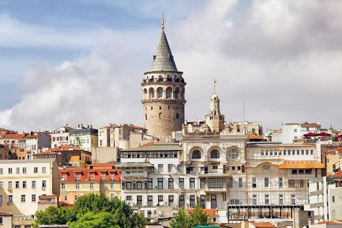 view galata tower