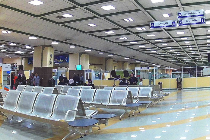 ترمینال‌های فرودگاه شیراز