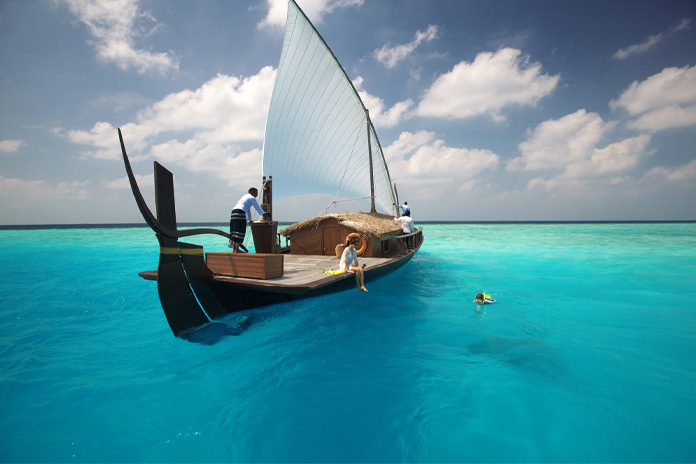 قایق سواری در مالدیو
