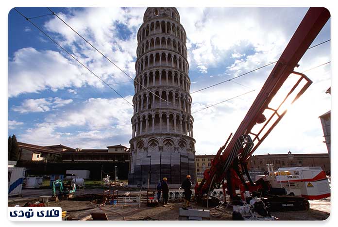 بازسازی برج پیزا ایتالیا