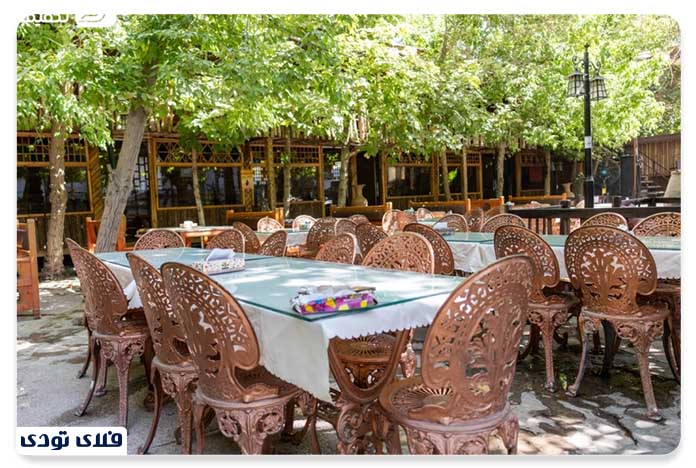 باغ رستوران نخلستان در شیراز