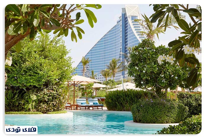 هتل جمیرا بیچ، از لوکس ترین هتل های دبی