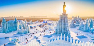 فستیوال برف و یخ هاربین چین