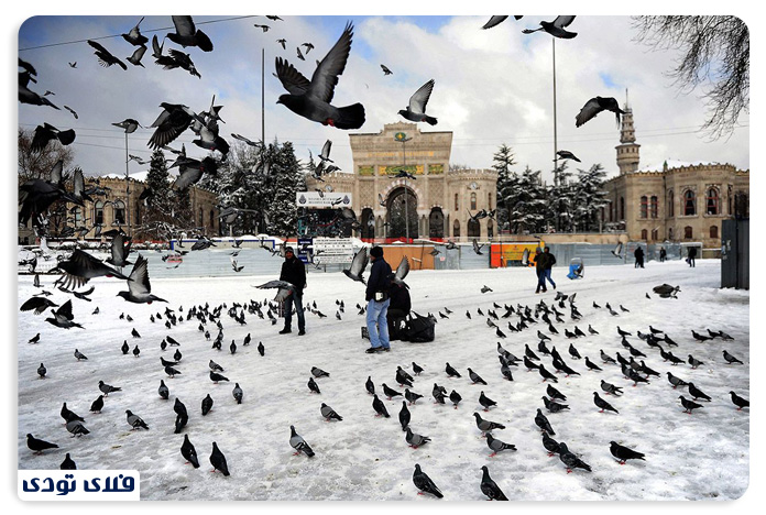 وضعیت آب و هوایی ترکیه در زمستان