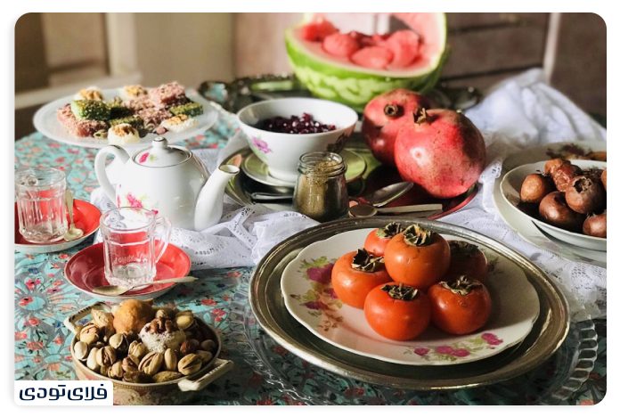 غذاهای شب یلدا