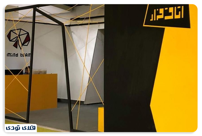 اتاق فرار باغ کتاب تهران