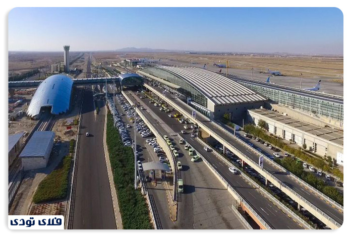 فرودگاه امام خمینی در روز
