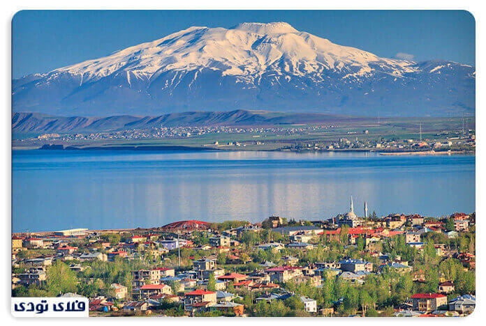 نمای از شهر وان