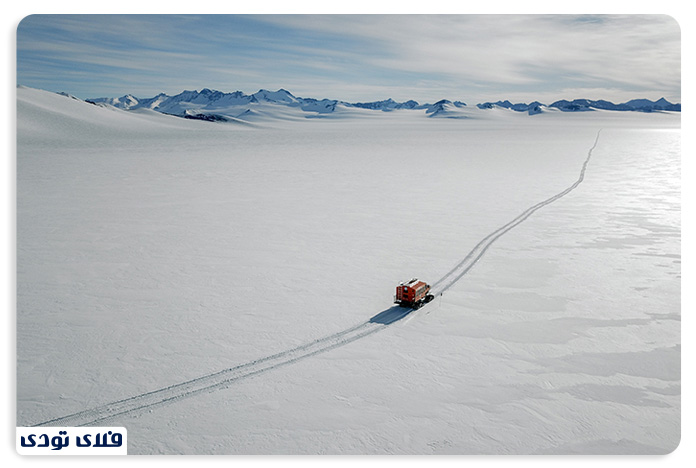 بیابان قطب جنوب بزرگترین بیابان بر روی زمین