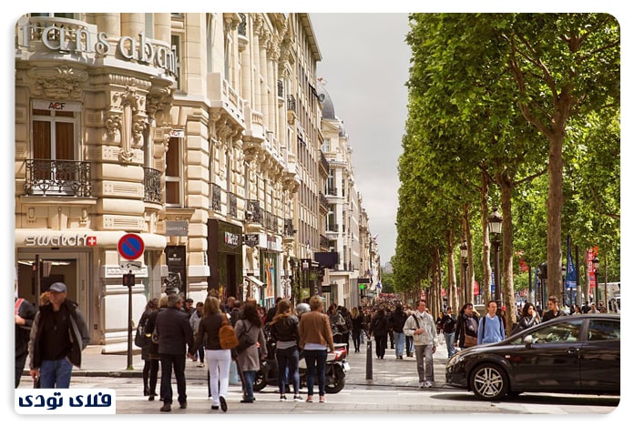 شانزه لیزه، از بهترین مکان ها برای خرید کردن در پاریس