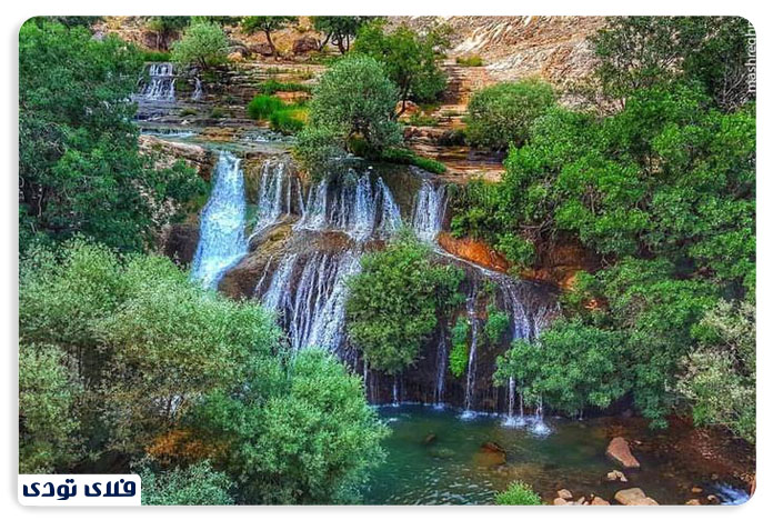 آبشار گریت | آبشار پله ای ایران