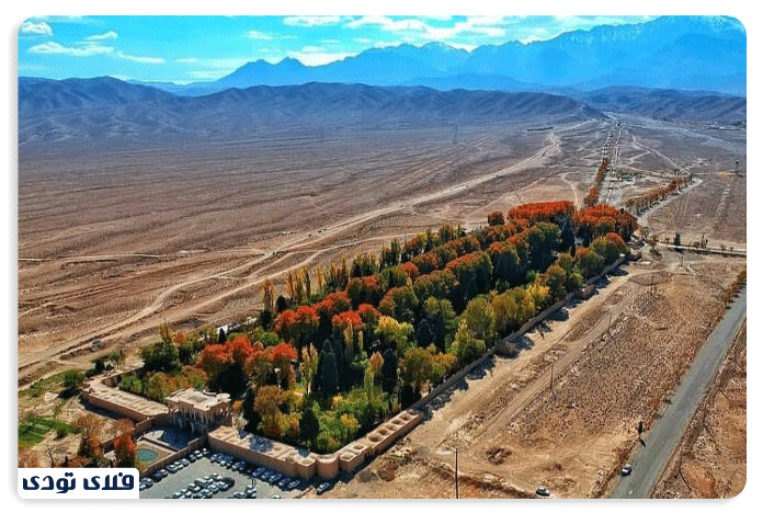 نمای باغ شاهزاده ماهان