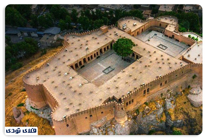 قلعه فلک الافلاک | یادگار عصر ساسانی