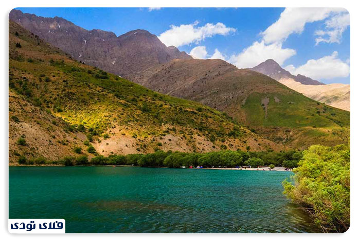 دریاچه گهر | صید قزل آلا در لرستان