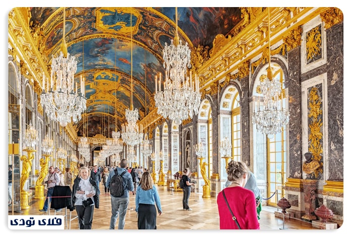 کاخ ورسای، از مشهورترین کاخ های پاریس