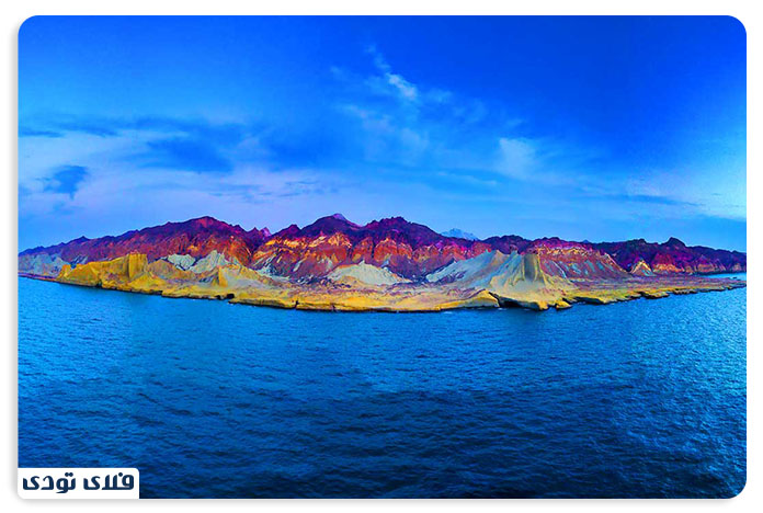 جزیره هرمز بکرترین جزیره جنوب ایران
