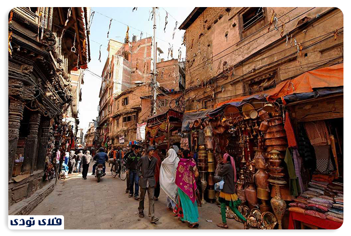بازار آسان نپال یکی از بازارهای قدیمی جهان