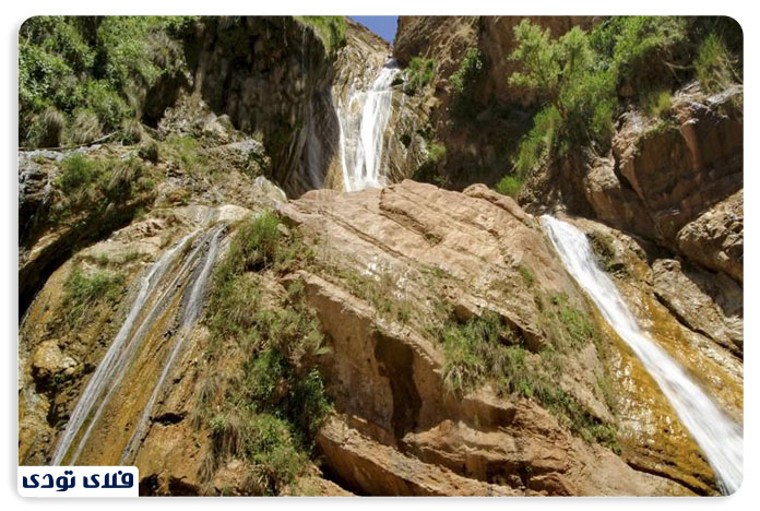 آبشار نوژیان | نزدیک ترین آبشار به خرم آباد