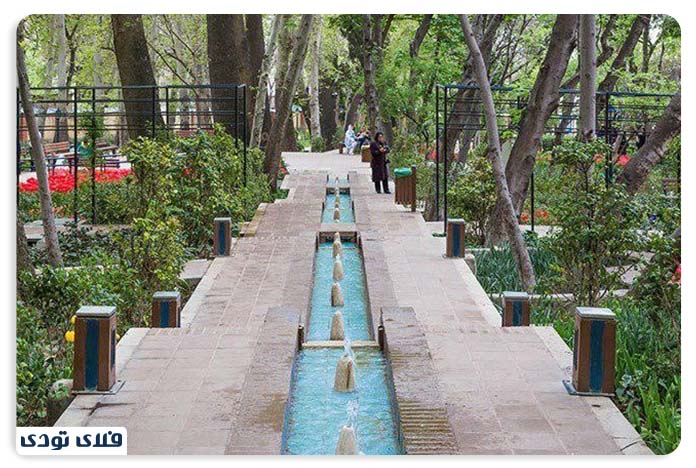 باغ ایرانی تهران در ده ونک