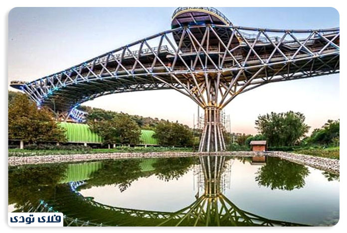 دسترسی به پل طبیعت تهران با اتوبوس