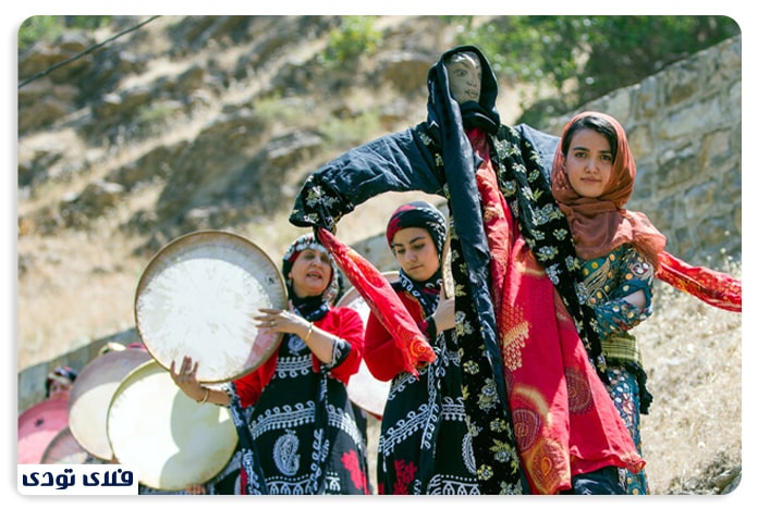 جشن چله تابستان در کرمانشاه