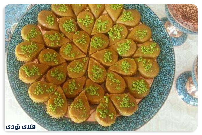 حلوای خارک از سوغاتی های شیراز