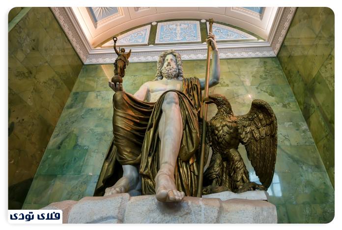 مجسمه زئوس از عجایب هفتگانه جهان