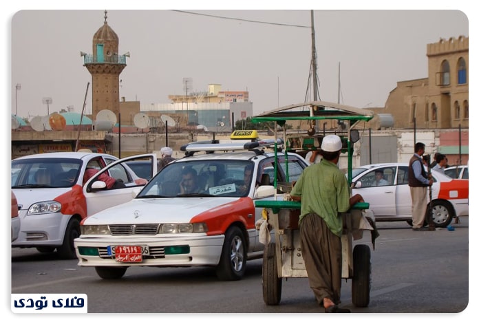 حمل و نقل عمومی در راهنمای سفر به عراق