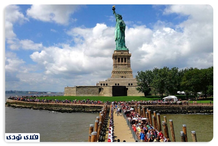 مجسمه آزادی، مشهورترین جاذبه گردشگری آمریکا
