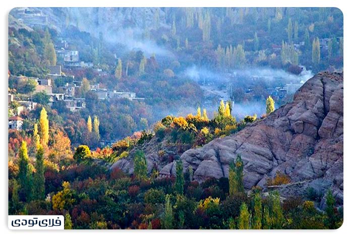 روستای بوژان در نیشابور