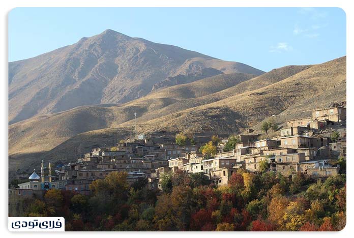 روستای دیزباد از دیدنی های نیشابور