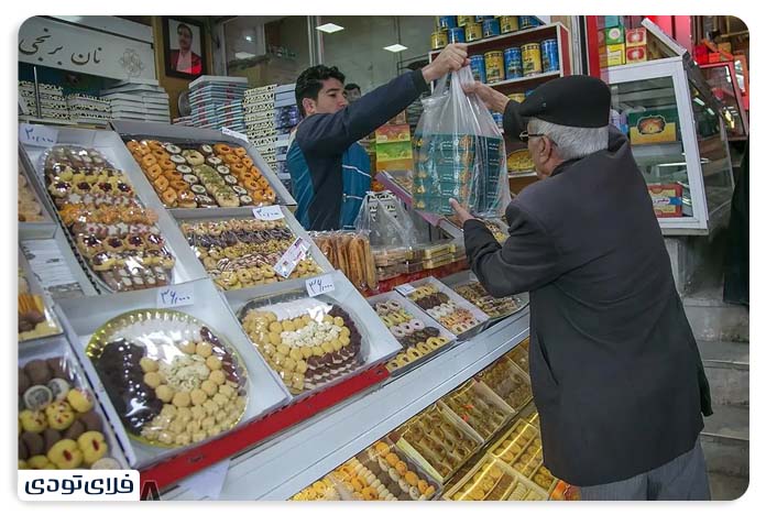 بازار نان برنجی کرمانشاه