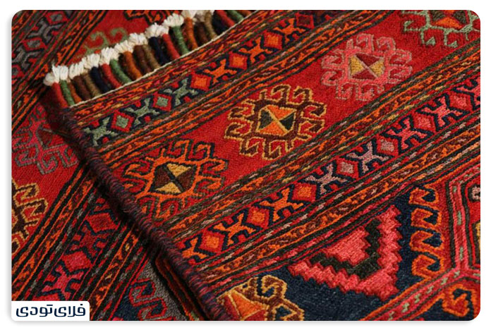 سوغات کاشان گلیم کاشان