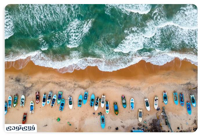 زیباترین سواحل سریلانکا کلمبو