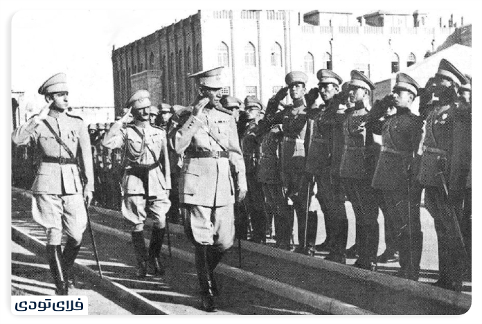 کاخ سعد آباد در دوران پهلوی اول