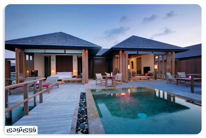 هتل پارادایس آیلند از بهترین هتل های مالدیو