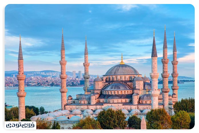 مسجد آبی از جاهای دیدنی استانبول